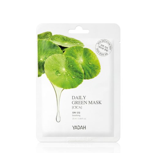 Yadah Daily Green Cica Soothing Μάσκα Προσώπου 25ml