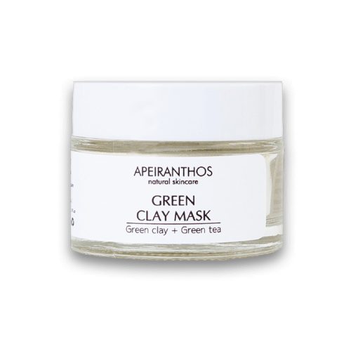 Apeiranthos Green Clay + Matcha Tea Face Mask 50gr