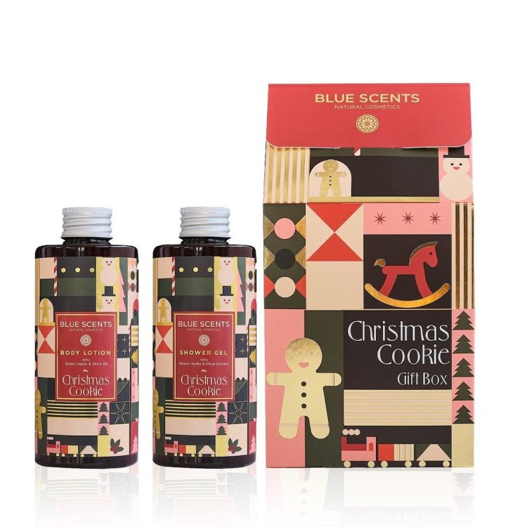 Blue Scents Christmas Cookie Σετ Περιποίησης 2τμχ