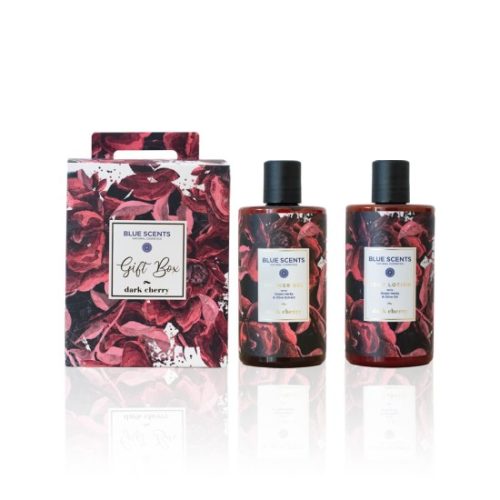 Blue Scents Dark Cherry Gift box shower gel 300ml&body lotion 300ml